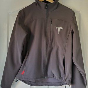 Tesla Womens Corp Jacket Size M Grey